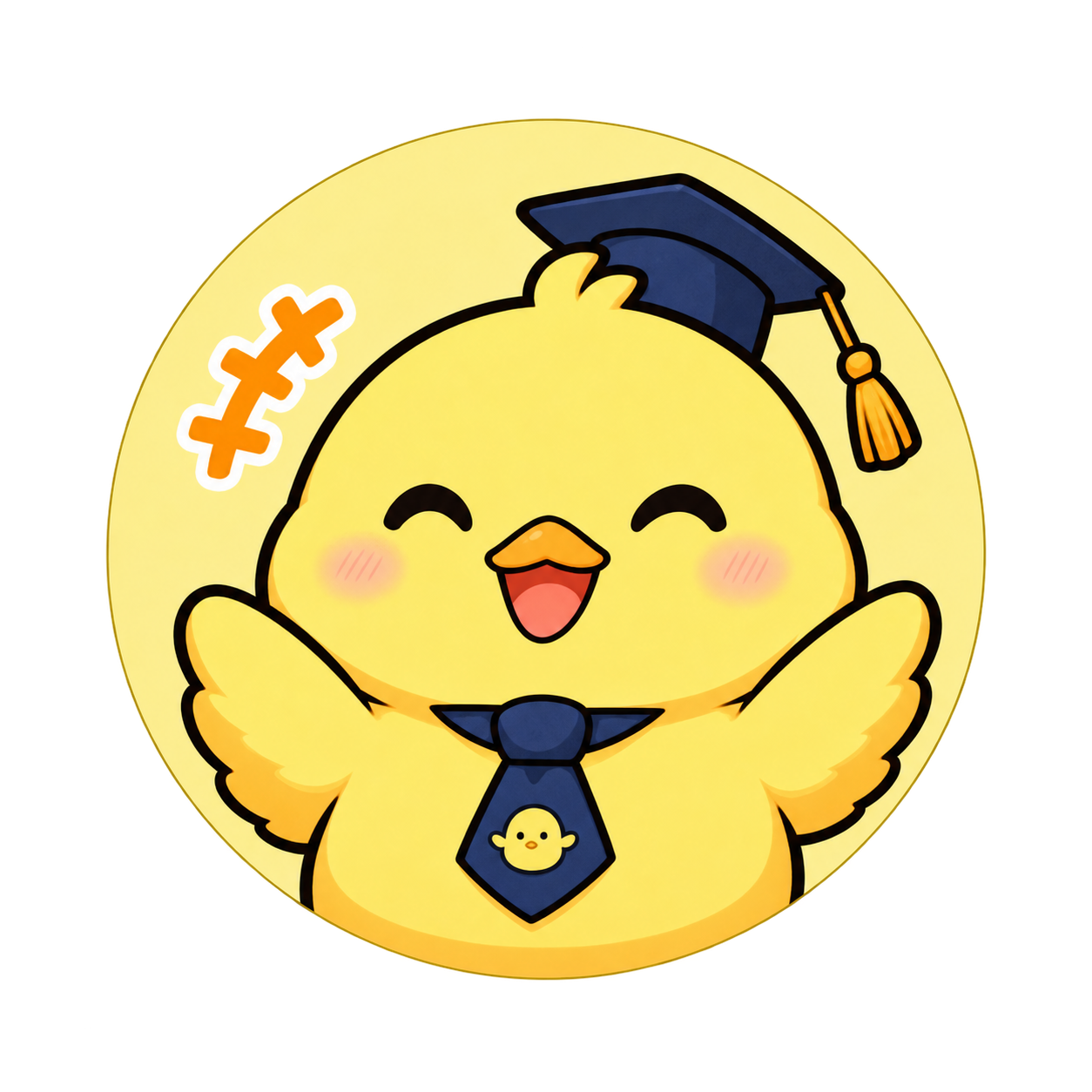 まとめる園長ひよこ